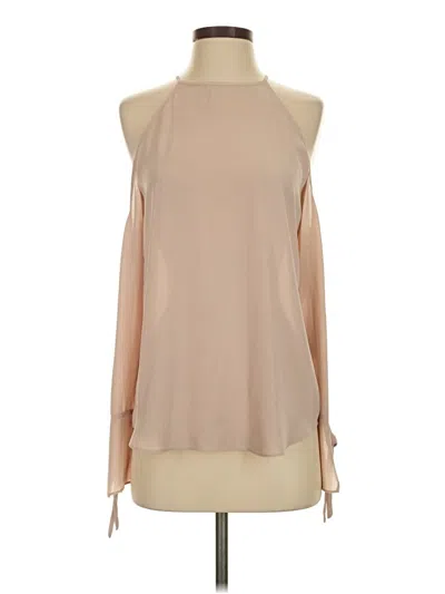 Pre-owned Trouve Sleeveless Blouse In Tan