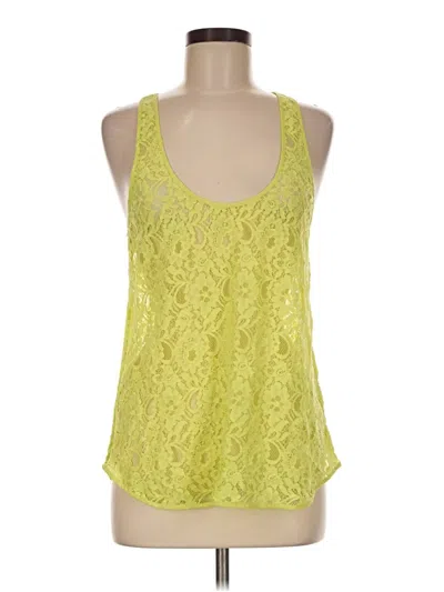 Pre-owned Trouve Sleeveless Blouse In Yellow
