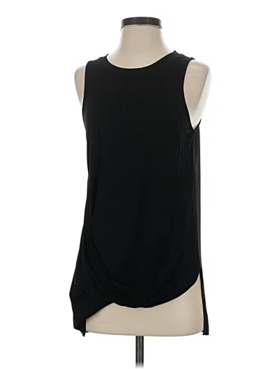 Pre-owned Trouve Sleeveless Top Black Halter Neckline Tops