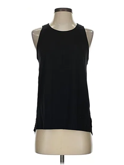 Pre-owned Trouve Sleeveless Top Black Halter Neckline Tops