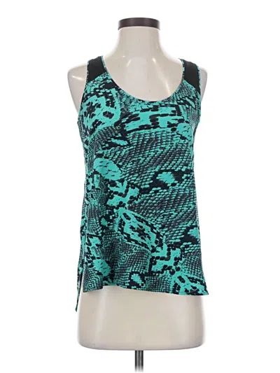 Pre-owned Trouve Sleeveless Top Green Halter Neckline Tops