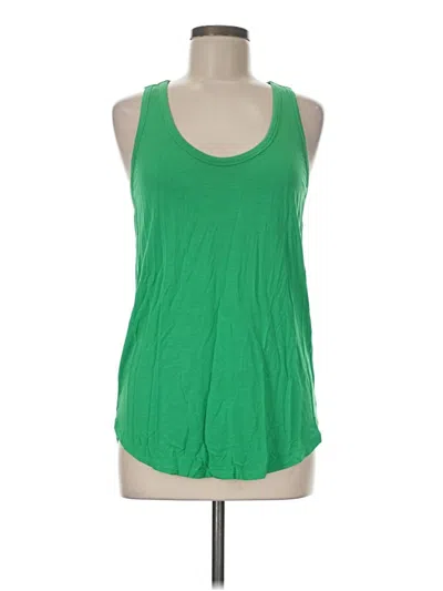 Pre-owned Trouve Sleeveless Top Green Scoop Neck Tops