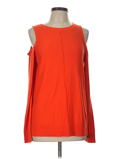 Pre-owned Trouve Sweater Vest In Orange