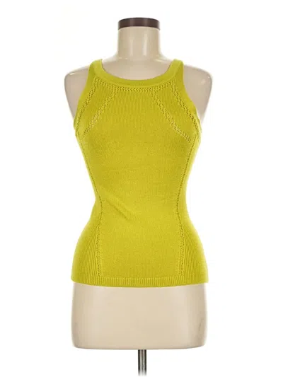 Pre-owned Trouve Sweater Vest In Yellow