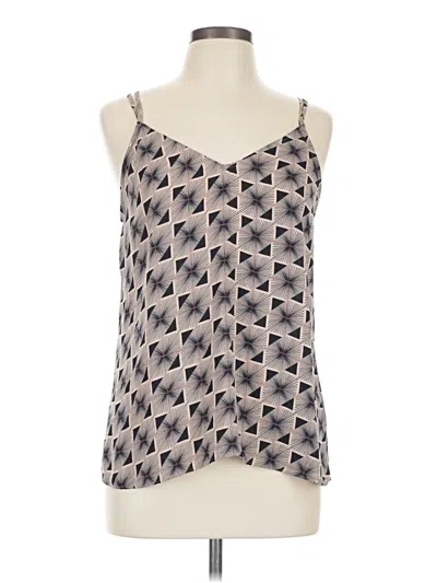 Pre-owned Trouve Tank Top Gray Halter Neckline Tops