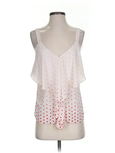 Pre-owned Trouve Tank Top Pink Strapless Neckline Tops