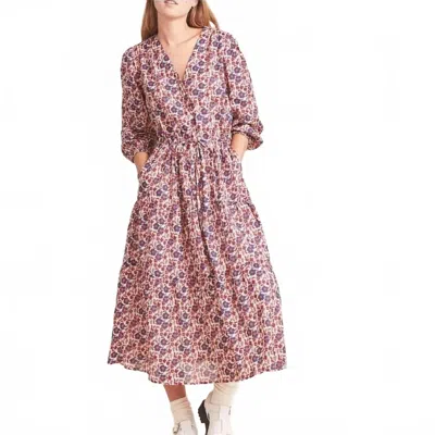 Trovata Ainsley B Dress In Floral In Purple
