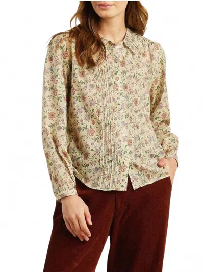 Trovata Alise Blouse In Herbarium Print In Multi