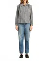 Trovata Alise Button-down Blouse In Inkwell Gingham In Black