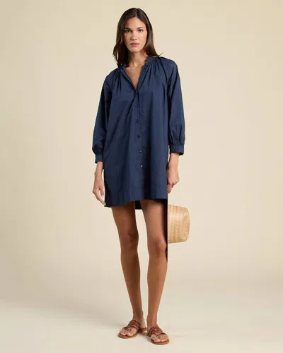 Trovata Angeline Dress In Navy In Blue