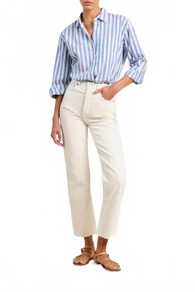 Trovata Blake Oversized Shirt In Volpi Lines In Multi