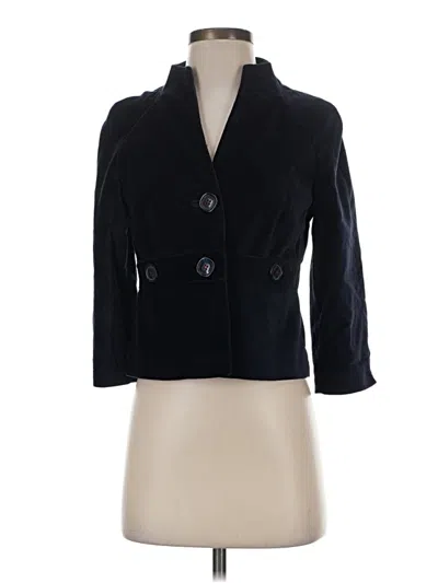 Pre-owned Trovata Blazer Jacket In Black