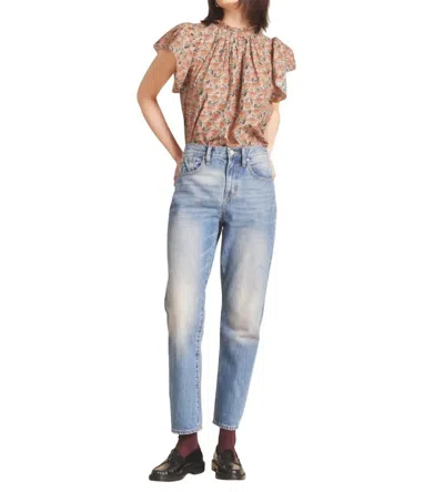 Trovata Carla Blouse In Fan Flower In Multi