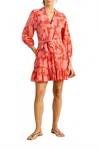Trovata Celeste Dress In Roseglow In Orange