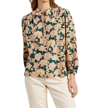 Trovata Clara Blouse In Jasper Twilight In Multi