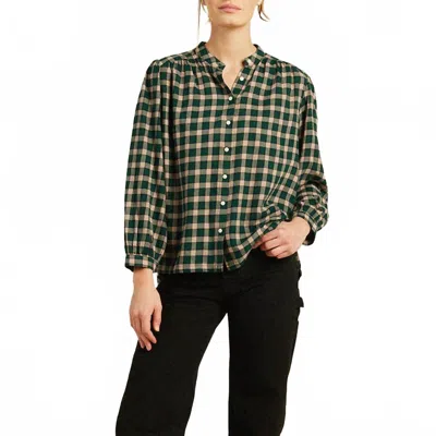 Trovata Clara Blouse In Roebuck Plaid