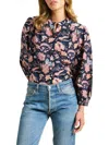 Trovata Clara Blouse In Seaborne Floral In Multi