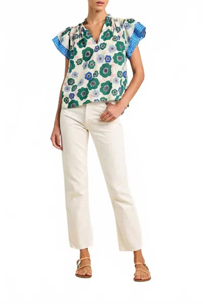 Trovata Clover Blouse In Multi