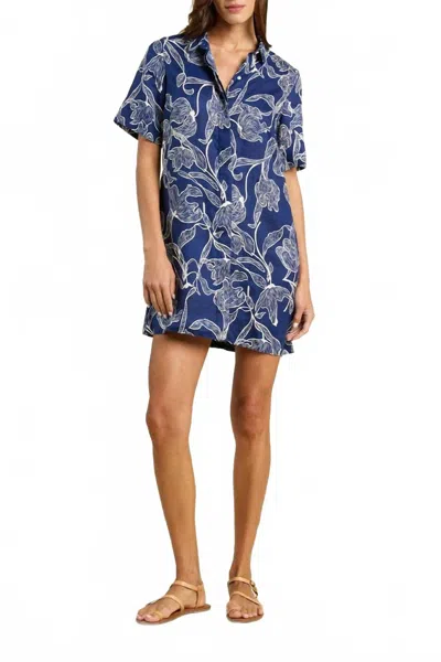 Trovata Dana Dress In High Tide