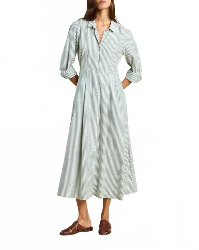 Trovata Emmelie Dress In Green Stripe