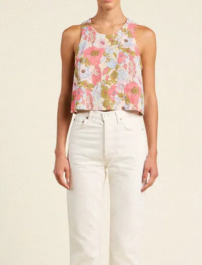 Trovata Esther Floral Tank Top In Tarsila Bloom In Multi