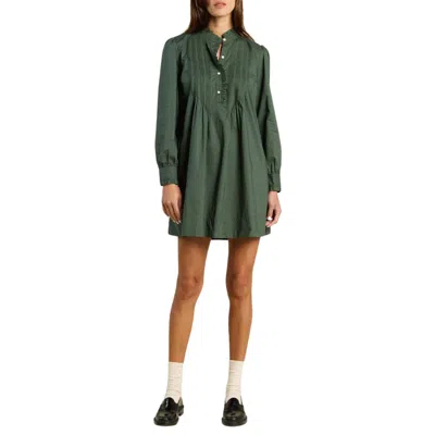Trovata Eve Shift Dress In Green