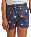 Trovata Ione Shorts In Navy In Blue