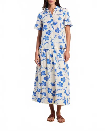 Trovata Iris Lena Blouse In Blue