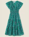 TROVATA KENDAL DRESS IN TEAL THICKET