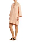 Trovata Lucca Shift Dress In Creamsicle In Neutral
