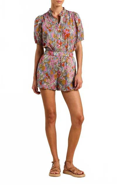 Trovata Lucille Shorts In Tilia Floral Pattern In Multi