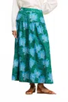 Trovata Lydia Skirt In Blue Orchid In Green