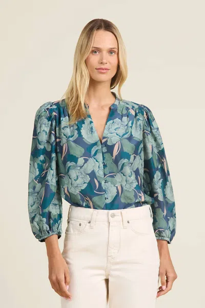 Trovata Maisey Blouse In Hushed Shadow In Multi