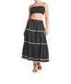 Trovata Makena Skirt In Black In Black