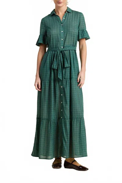Trovata Martine Maxi Dress In Muir In Green