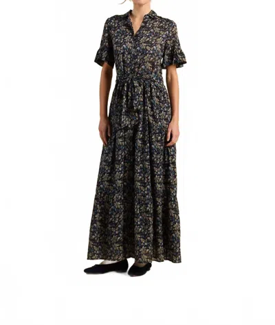 Trovata Martine Maxi Dress In Orchard Frost In Multi