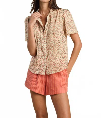 Trovata Millie Blouse In Floral In Brown