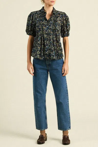 Trovata Nadine Blouse In Orchard Frost In Green