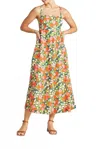 Trovata Sandrine Dress In Rainforest In Multi