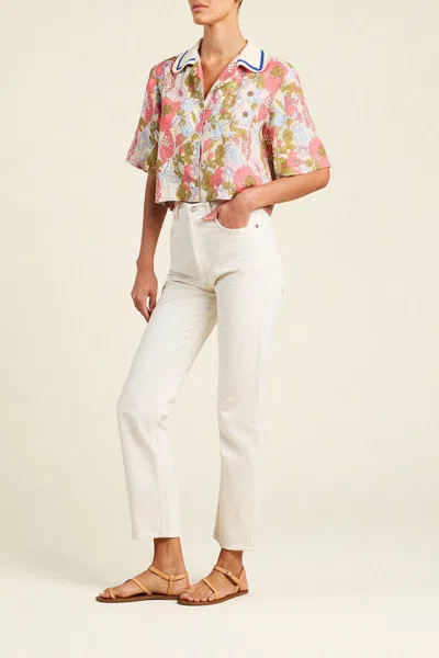 Trovata Thia Shirt Top In Tarsila Bloom In Multi