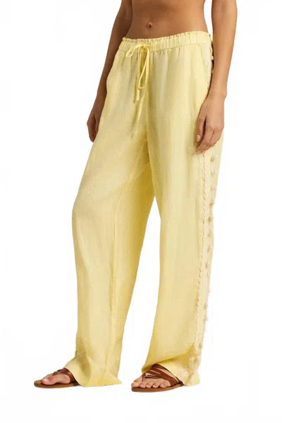 Trovata Vera Pant In Soleil Linen In Multi