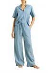 Trovata Vera Full-length Pant In Vintage Indigo In Blue