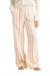 Trovata Vera Stripe Pants In Pomme Stripe In Multi