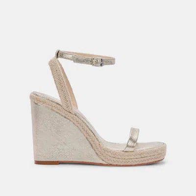 Trove Aurora Heels Light Gold Metallic Stella - Re:vita
