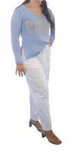 Trove Beach Lovers Sweater In Blue In Blue