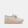 Trove Jhenee Sneakers Ivory Leather - Re:vita In Multi