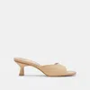 Trove Macoy Heels Lt Natural Raffia - Re:vita In Burgundy