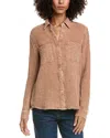 Trove New York Fisher Shirt In Brown