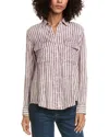 Trove New York Owen Stripe Shirt In Multi