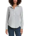 Trove New York West Button Shirt In Gray